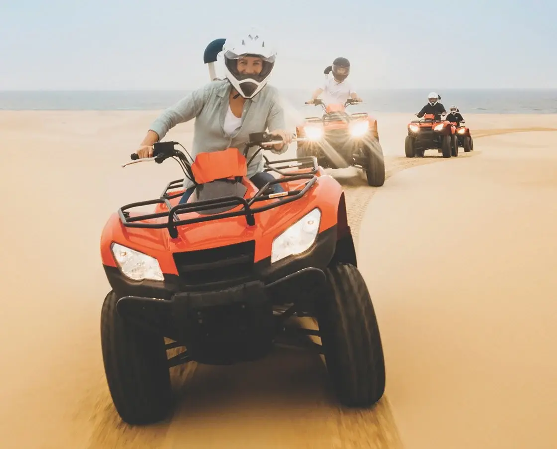 Quad biking experience on the Stockton Sand Dunes-1